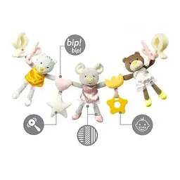 Іграшка інтерактивна BabyOno Підвіска Друзі (1441) - мініатюра 2