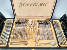 Столовий набір (фраже) Hoffburg HB 72827 GS, 72 предмети - мініатюра 4