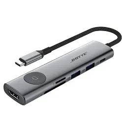 USB-хаб Boyye UC-721 USB Type-C 7-в-1