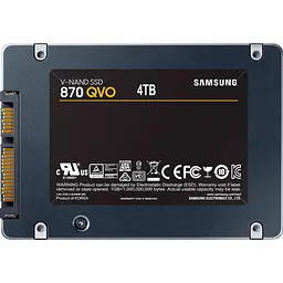 SSD накопичувач Samsung 870 QVO 4 TB [MZ-77Q4T0BW] [122183] - мініатюра 2