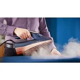 Праска Philips Azur 8000 Series 3000 Вт темно-синя (DST8050/20) - мініатюра 7
