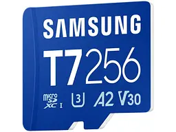 Карта пам'яті Samsung T7 microSDXC 256 GB (MB-MB256T/WW) - мініатюра 3