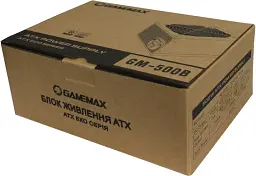 Блок живлення GameMax GM-500B (500 Вт) - мініатюра 2