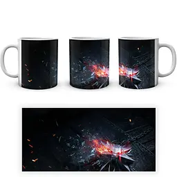 Кухоль GeekLand The Witcher Відьмак TW 002.025 330 мл білий - мініатюра 4