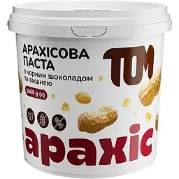 Замінник харчування TOM Арахісова паста з чорним шоколадом та вишнею, 1 кг