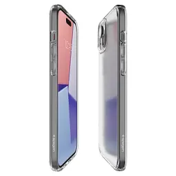 Прозорий чохол Spigen Ultra Hybrid Frost Clear для iPhone 15 (ACS06796) - мініатюра 6