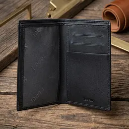 Чоловіче портмоне Tony Perotti з натуральної шкіри Cortina 5015 nero (90227) чорне - мініатюра 5
