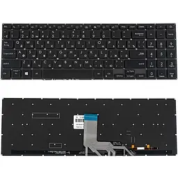 Клавіатура для ноутбука ASUS (X513 X531 series) rus чорний без кадру підсвічування клавіш