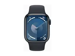 Смарт-годинник Apple Watch Series 9 GPS 41mm Midnight Aluminum Case w. Midnight Sport Band - S/M (MR8W3)