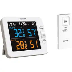 Метеостанція Sencor білий (SWS8600SH) - мініатюра 2