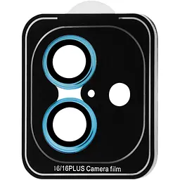 Захисне скло на камеру Proove Achilles для Apple iPhone 16/16 Plus Blue (CPPAIP16PL08) [116078] - мініатюра 1