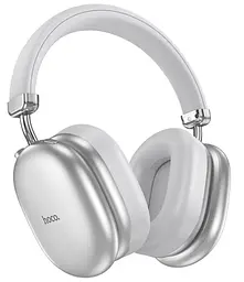 Навушники HOCO W35 Max Auspicious ANC noise reduction BT headphones Сріблястий