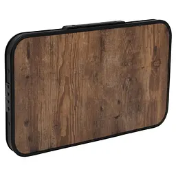 Складний стіл Bo-Camp Woodbine 56x34 cm Black/Wood look (1404191) - мініатюра 8