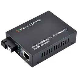 Медіаконвертер FoxGate EC-Q-1G-1SM-1310nm-20-LFP