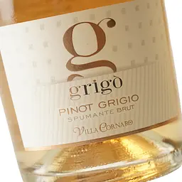 Вино ігристе Villa Cornaro Pinot Grigio Blush Brut рожеве брют 0.75 л - мініатюра 5