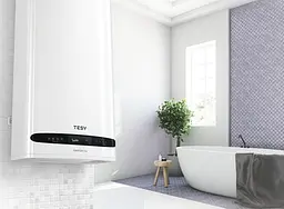 Водонагрівач електр. Bellislimo Cloud плаский GCR 502722 E31 ECW Wi-Fi, 50л, 2,2кВт, ун. монтаж Tesy teh0017018 - мініатюра 3