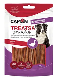 Ласощі Camon Treats & Snacks Качині смужки, 80 г