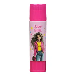 Клей-олівець SUPER GIRLS, 9 г, PVP, 24 шт. в упаковці