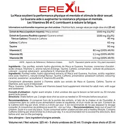 Комплекс Nutriexpert Erexil фізична та розумова працездатність, сексуальне бажання, 5 шт x 25 мл - мініатюра 2