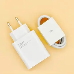 Зарядний комплект блок і кабель Xiaomi Charging Combo 33 W (BHR6039EU) - мініатюра 3