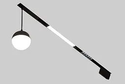Трековий Світильник MJ-Light Magnet TS-HL7743/6W SBK 3000K - мініатюра 2