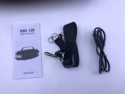 Портативна Bluetooth колонка Kimiso KMS-138 бездротова колонка з радіоприємником фм бумбокс - мініатюра 3