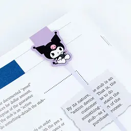Набір магнітних закладок-лясе Kite Kuromi HK-2 (HK26-497-2) - мініатюра 7
