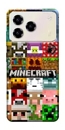 Чохол Demsky Minecraft collage для ZTE Blade A76