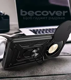 Панель BeCover Military для Honor Magic6 Lite 5G Black (710997) - мініатюра 3