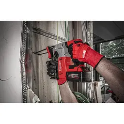 Перфоратор акумуляторний безщітковий SDS-PLUS MILWAUKEE, M18 BLH-0, 2.3Дж (каркас) - мініатюра 8