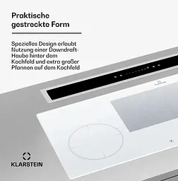 Індукційна плита Klarstein Delicatessa 90 SlimHybrid 7000 Вт (10045613) - мініатюра 2