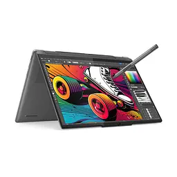 Ноутбук 2 in 1 Lenovo Yoga 7 14IML9, Ultra 5 125H, сенсорний, 16GB, 1TB, Windows 11 Home, Verde (INT Клавіатура) - мініатюра 3