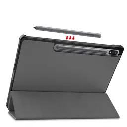 Чохол до планшета BeCover Smart Case Samsung Tab S9 Plus (SM-X810/SM-X816)/S9 FE Plus (SM-X610/SM-X616) 12.4" Gray (710324) - мініатюра 6