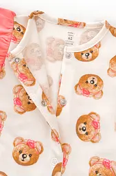 Комбінезон з начосом для новонародженої дівчинки Girl Bears - мініатюра 2