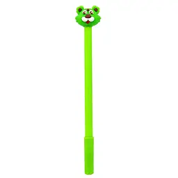 Ручка дитяча з іграшкою "Тигр" C0117-V(Green) гелева, синя