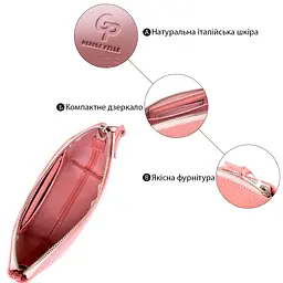Жіноча косметичка зі шкіри Amelin Grande Pelle 11299 - мініатюра 5