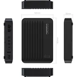 ДБЖ Marsriva DC UPS для роутерів KP5 Max 4xDC+USB+USB-C+PoE OUT, 5V/9V/12V/24V 18W 20000mAh LiFePO4 - мініатюра 4