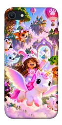 TPU чехол Demsky Happy chaos для Apple iPhone SE (2020)