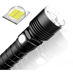 Ліхтар Bailong P57-HP50 суперпотужний, ZOOM, USB-зарядка - мініатюра 4