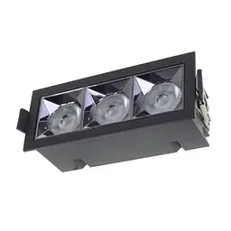 Світильник точковий Brille LED HDL-DT 203/3*4W NW BK 36-302 - мініатюра 3