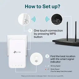 TP-Link Повторювач Wi-Fi сигналу RE300 AC1200 MESH - мініатюра 4