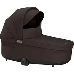 Коляска Cybex Balios S Lux TPE Chocolate Brown з бампером + Люлька Cybex S Chocolate Brown - мініатюра 3