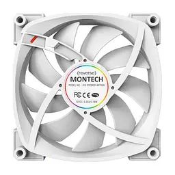 Кулер до корпусу MONTECH RX120 PWM WHITE - мініатюра 4