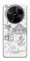 TPU чохол Demsky Odesa spirit для ZTE Nubia V70 Max