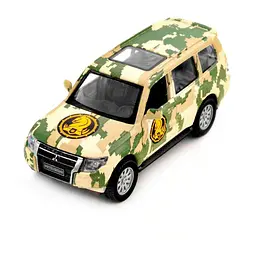 Автомодель "Шеврони Героїв" Mitsubishi Pajero 4WD Tubro "47 ОМБр" TechnoDrive 250361M Різнокольоровий (6900007377218)