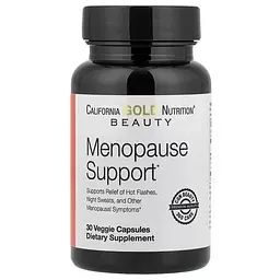 Поддержка при менопаузе Menopause Support 30 капсул California Gold Nutrition vit0005141
