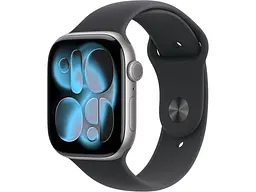Смарт-годинник Apple Watch Series 11 GPS 46mm Space Grey Alu. Case w. Black S. Band - M/L (MEV44) - мініатюра 1