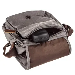Чоловіча сумка Vintage 27х23,5х8 см 000158601 - мініатюра 4