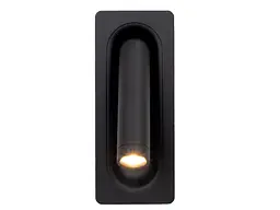 Підсвітка настінна Brille накладна мінімалізм LED AL-546/3W WW BK - мініатюра 5