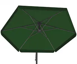 Парасолька садова Garden Line green 3.5 м - мініатюра 3